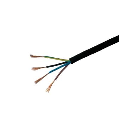 China 450/750v Rated Voltage Rubber Sheath Copper Household Wire Cable H07rn f 2x1 5 Conductor Material in Custom Colors for sale