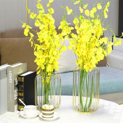 China Wholesale Office Decoration Factory Supply Cheap Home Cylinder Decorations Flower Glass Nordic Modern Wedding Clear Vase for sale