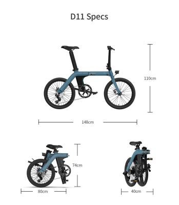 China Aluminum Alloy Fiido urban lightweight high speed dual brakes removable battery electric bike for sale