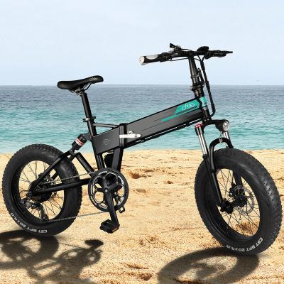 China Alloy Fiido M1 Pro Fat Tire Aluminum Folding Electric Mountain Bike for sale