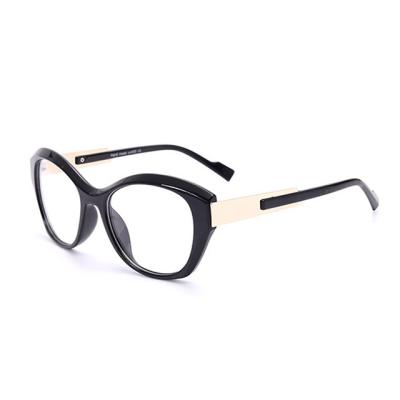 China Fashion Sunglasses Shape Cat Eyes Women Glasses Frame Candy Color Clear Glass Eyewear Female Myopia Optical Glasses Frame Men Glasses for sale