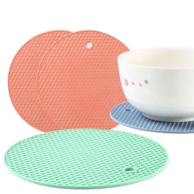 China Amazon Sustainable Success Large Silicone Pot Holder Pad Set For Hot Dishes And Table for sale