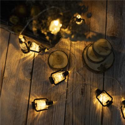 China Outdoor String Ramadan Kerosene Lamp Ramadan Decorations Muslim Ramadan Halloween LED for sale