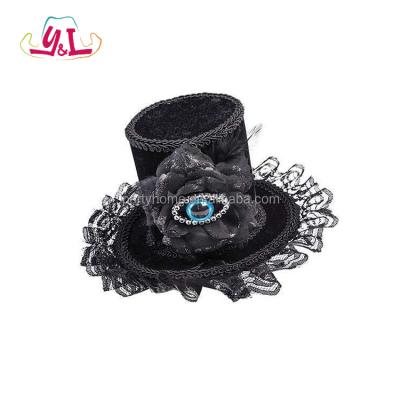 China Fashionable For Steampunk Costume Halloween Decorations Adults Evil Eye Halloween Steampunk Top Hat for sale