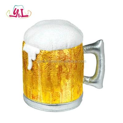 China Frothy Hat Novelty Oktoberfest Beer Mug Hat for sale