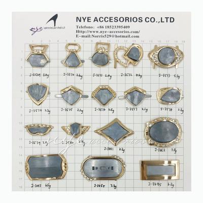 China Shoe Buckle Guangzhou Metal Shoe Buckles Shoe Accessories For Shoe Accessories Material Ornaments For Custom Ornaments for sale