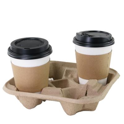 China Manufacturer Compostable Custom Logo Disposable Double Wall Paper Biodegradable Coffee Cups for sale