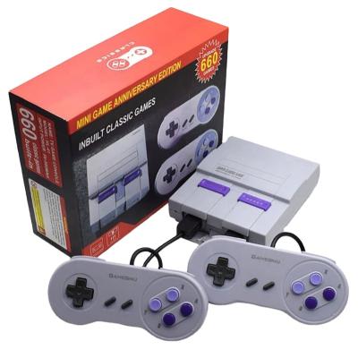 China Hot Selling Retro Game Classic Mini TV 660 Video Game And Video Games Console With Dual Gamepads for sale