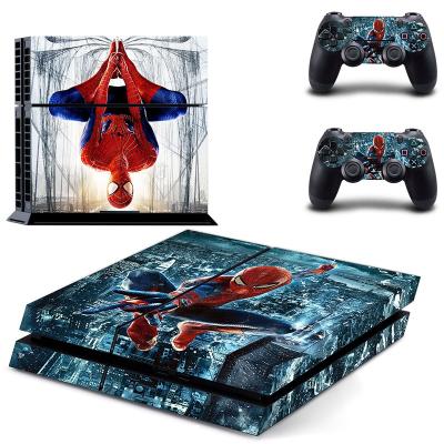 China Anti-Slip Spiderman Vinyl Skin 2 Controller Sticker Gamepad Decal Cover Spiderman Vinyl Skin For ps4 Playstation 4 Controller for sale