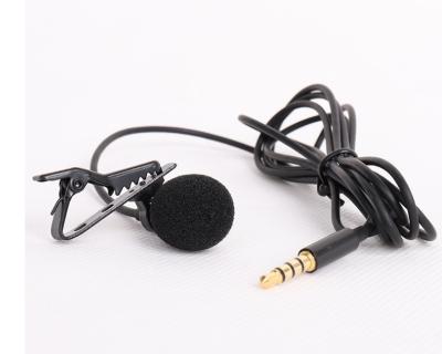 China Lavalier Microphone Condenser Podcast MIC 3.5mm Plug Clip On Microphone Lavalier Lapel Recording MY188 Microphone for Phone and Laptop for sale