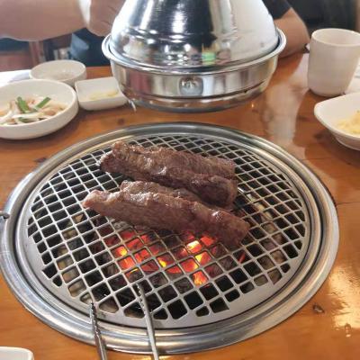 China Indoor Adjustable Non Smokeless Korean Stick BBQ Grill BBQ Size Charcoal Table Grill for sale