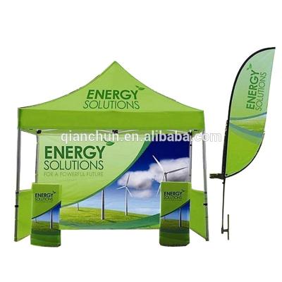 China Popular Outdoor Decorative Modern Design Waterproof Fabric (No Printing) Pop Up Canopy Folding Tent for sale