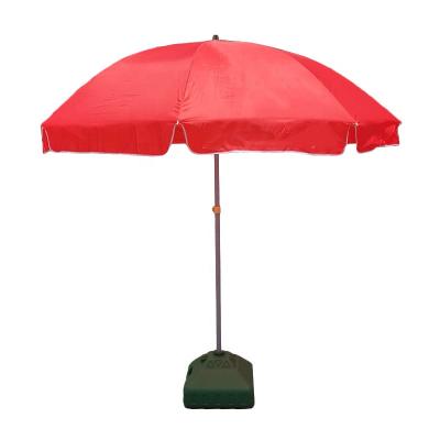 China Modern Waterproof Fiberglass Pole Parasol Outdoor Folding Beach Umbrella for sale