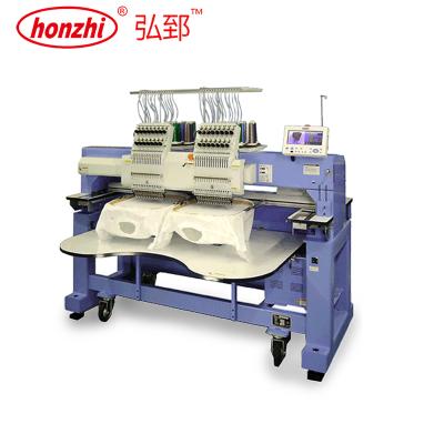 China HZ-031 Double Head Embroidery Machine 2 Head Embroidery Machine For Sale Double Head Embroidery Machine Customized for sale