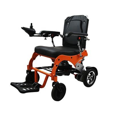 China Lightweight Customized Light Weight Easy Operate Wheelchair Aluminum Durable Elder Electric Wheelchair for sale