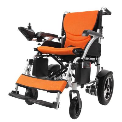 China Wholesale Standard Electric Power Wheelchair Aluminum Alloy Portable High Back Disabled Wheelchair for sale