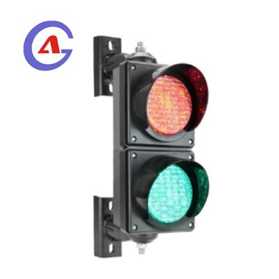 China Traffic Safety Led Warning Lights DC 12V Singapore Smart Red Green Small 100mm Educational Led Mini Traffic Lights for sale