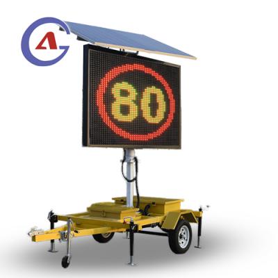 China Variable Metal Traffic Speed ​​Limit LED Display Variable LED Message Sign for sale