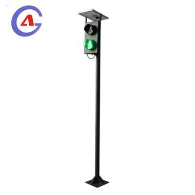 China Garden 3 Meter 6m 9m Galvanized Steel Street Light Pole For Strobe Light And Street Sign for sale