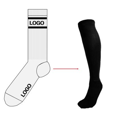 China QUICK DRY Custom High Quality Hockey Socks High Quality Custom Cotton Grip Crew Sports Knee Socks For Men for sale