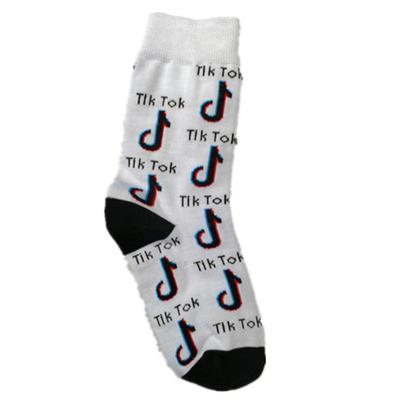 China Sporty hot sale cotton hip hop tik tok socks fashion kids socks for sale