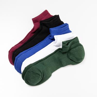 China Breathable Custom Logo Boots Ankle Sports Socks Breathable Cotton Running No Show Men's Socks for sale