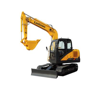 China Garment Shops liugong Crawler Excavator Moving Type Excavator 8Ton CLG908D for sale