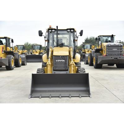 China Hotels Chain Lovol FLB468-II Backhoe Loader Wide Working Multifunctional Machinery for sale