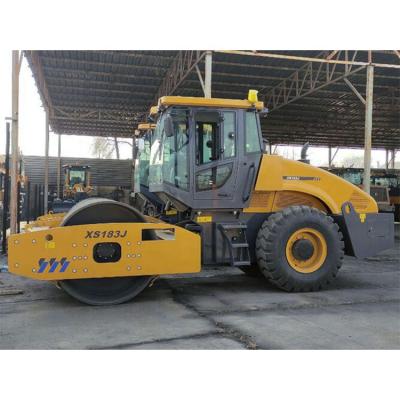 China Building material shops 18 ton full XS183J new hydraulic vibratoy road roller with air-condition for sale