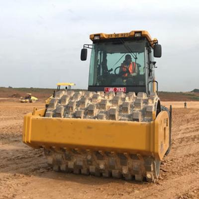 China Building Material Shops 18 Ton Mechanical Driven Single Drum XS183J Vibratory Road Roller For Sale for sale