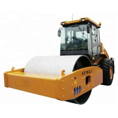 China Building Material Shops New Mini 16 Ton Road Roller XS163J Single Drum Soil Compactors for sale