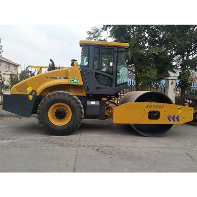 China Building Material Shops China XS143J Vibratory Road Roller 14 Ton Single Drum Road Roller Compactor for sale