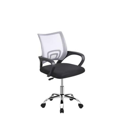 China Modern Color Leather Covering Wheels Tulip Office Swivel Chair for sale