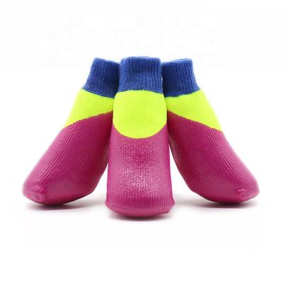 China Viable Waterproof Socks For Dog Pet Paw Protection Traction Control for sale