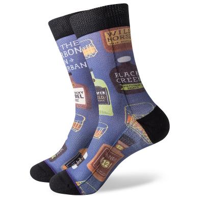 China Custom Wholesale Custom Design Sublimation Sporty Basketball Socks for sale