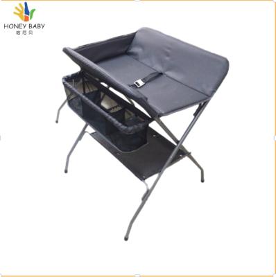 China Factory Modern Design Foldable Changing Table Drawer Baby Diaper Changing Table for sale