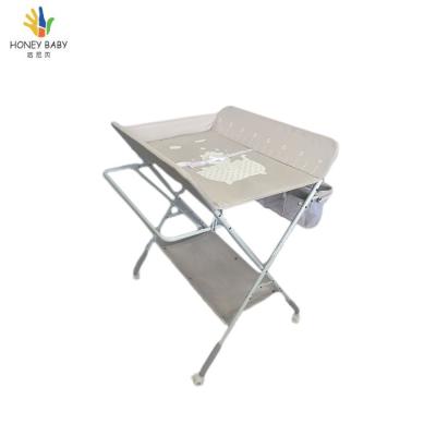 China 2021 Foldable Lightweight Baby Diaper Changing Station Baby Care Table Baby Changing Table for sale