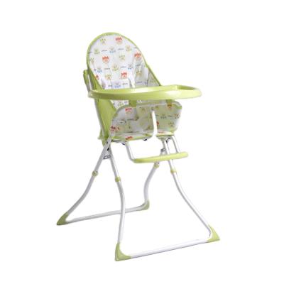 China Hot Selling Collapsible Baby Chair Metal Baby Feeding Arbiter Chair Kid Folding Furniture Dining Chair for sale