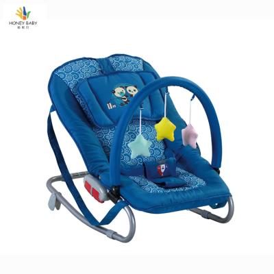 China Foldable Swing Baby Bouncer, High Quality 3 2 in 1 Baby Rocking Chair Swing Bouncer for sale