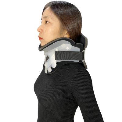 China Adjustable Elasticity Neck Half Hard Breathable Orthopedic Medical Cervical Collar for sale