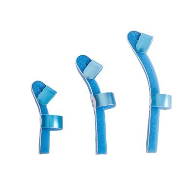 China Adult Cheap Price Malleable Aluminum Finger Splint For Broken Finger Can Be Extra Strap for sale