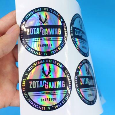 China Debossing Laser Printing Waterproof Adhesive Label Glossy Lamination for sale