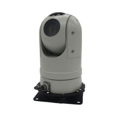 China Human Motion Tracking Outdoor Dual Stream , 22X Waterproof Zoom IR 960P / 1080P AHD Vehicle PTZ Camera for sale