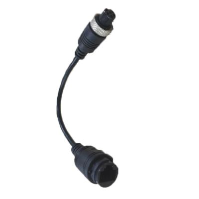 China Camera 6 Pin Aviation Plug To RJ45 Snap Socket Cable for sale