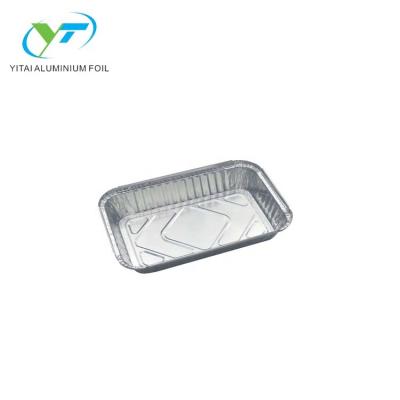 China 2019 popular wholesale high quality eco-friendly 750ml aluminum foil food trays for airline for sale