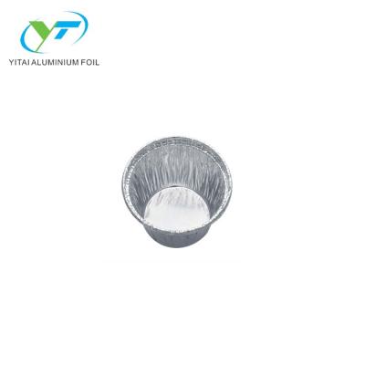 China Genuine Eco-friendly Aluminum Foil Small Size Container Use Airline Simple Design Baking Cup for sale