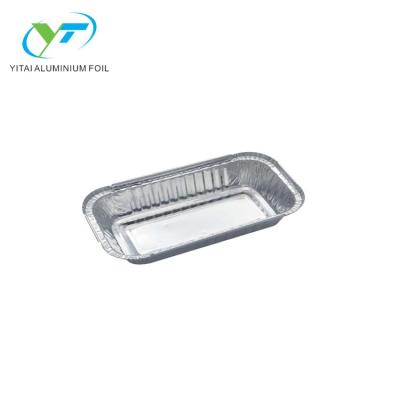 China UK Popular Eco-friendly NO.6a Aluminum Foil Container With Cardboard Paper Lid With Good Quality for sale