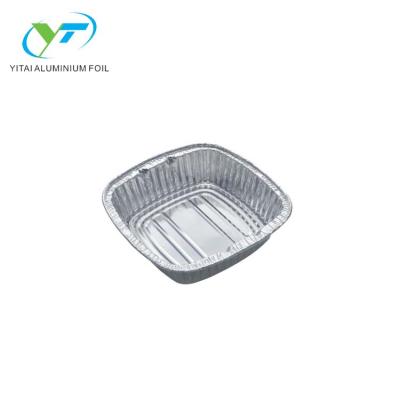 China Korea Popular Eco - Friendly Aluminum Foil Noodle Fast Food Container With Lid 1000ml for sale