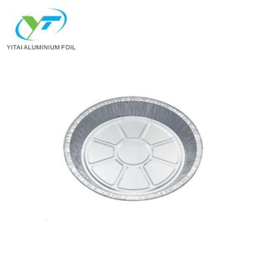 China Good Quality Aluminum Foil Round Container Eco - Friendly 9 Inch Pizza And Pie Dish for sale