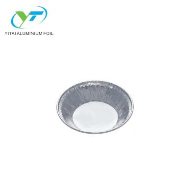 China High Quality Aluminum Foil Round Food Disposable Divided Container for sale